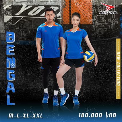 Quần áo bóng chuyền Beyono Bengal Xanh Bích